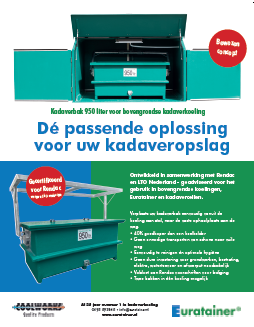 Kadaverbak 950L